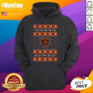 Alternative view of Good Chicago Bears Holiday Christmas T-Shirt