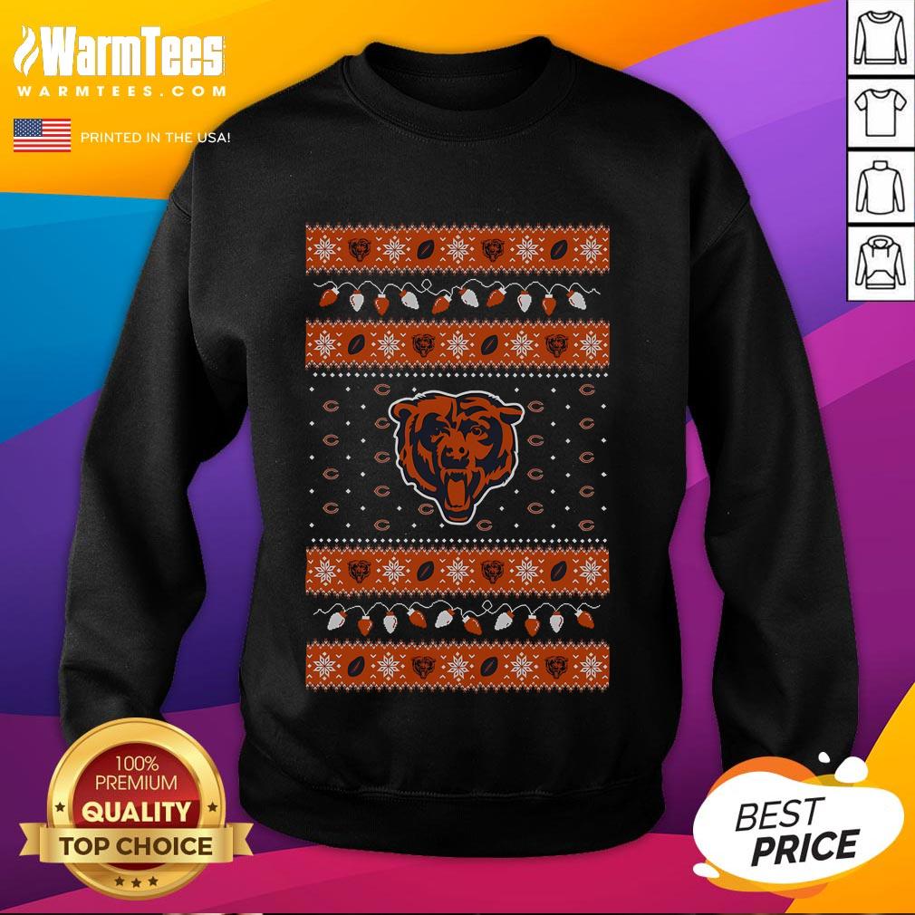 Good Chicago Bears Holiday Christmas T-Shirt - Image 5