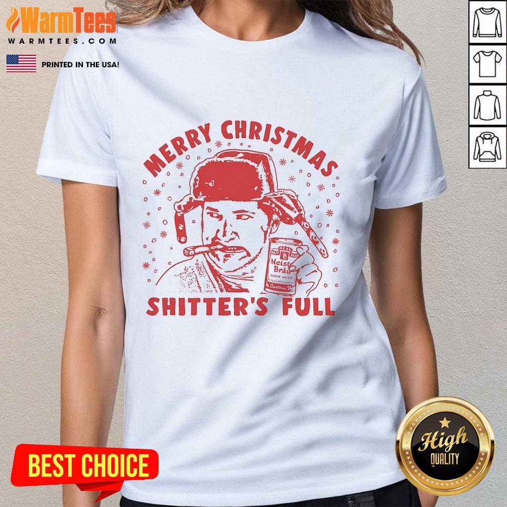 Good Cousin Eddie Merry Christmas Shitter's Full T-Shirt - Image 3