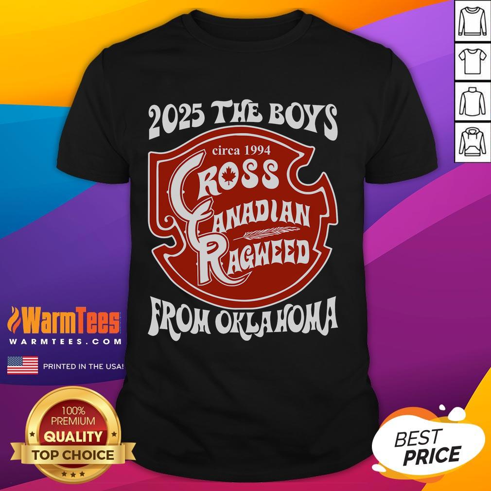 Good Cross Canadian Ragweed The Boy From Oklahoma Concert 2025 T-Shirt