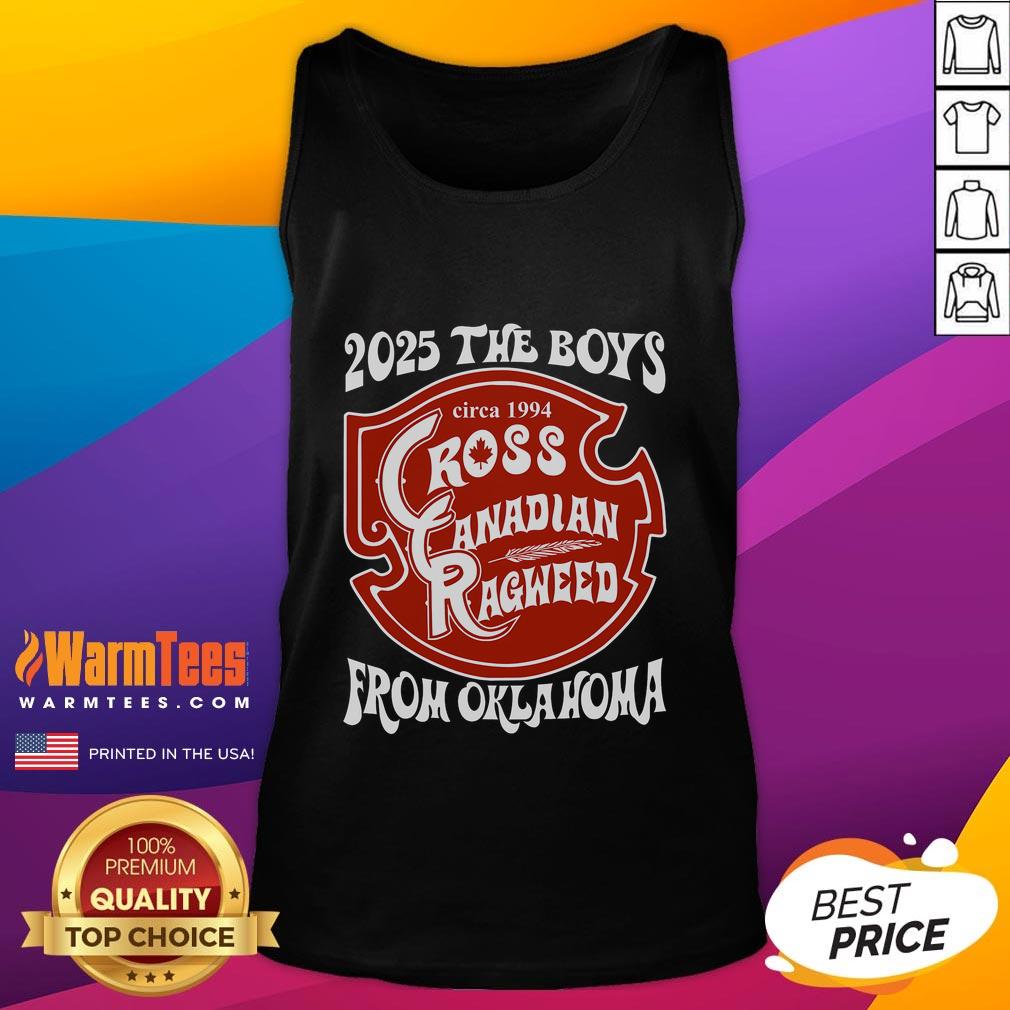 Good Cross Canadian Ragweed The Boy From Oklahoma Concert 2025 T-Shirt - Image 4