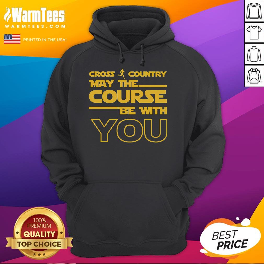 Good Cross Country Runner May The Course Be With You T-Shirt - Image 2