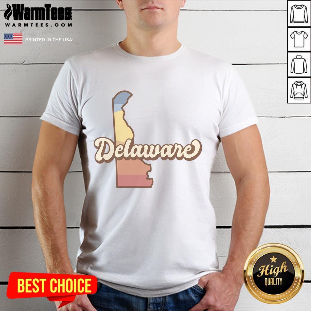 Good Delaware Retro Sunset T-Shirt