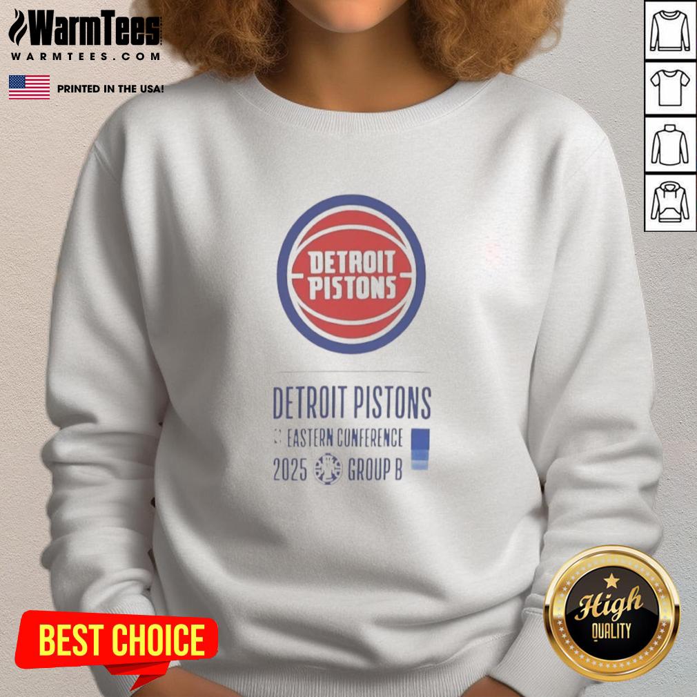 Good Detroit Pistons Eastern Conference 2025 T-Shirt - Image 5