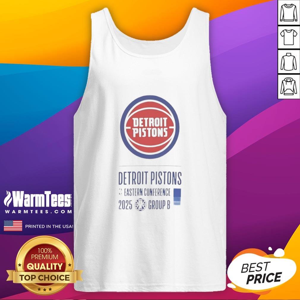 Good Detroit Pistons Eastern Conference 2025 T-Shirt - Image 4