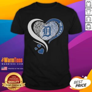 Good Detroit Tigers It's In My DNA Heart T-Shirt
