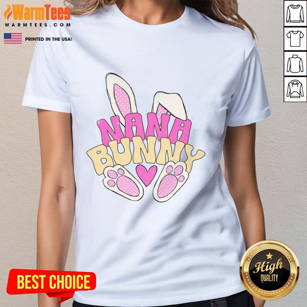 Good Easter Nana Bunny T-Shirt - Image 3