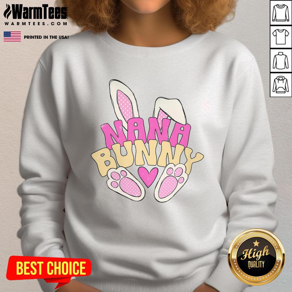 Good Easter Nana Bunny T-Shirt - Image 5