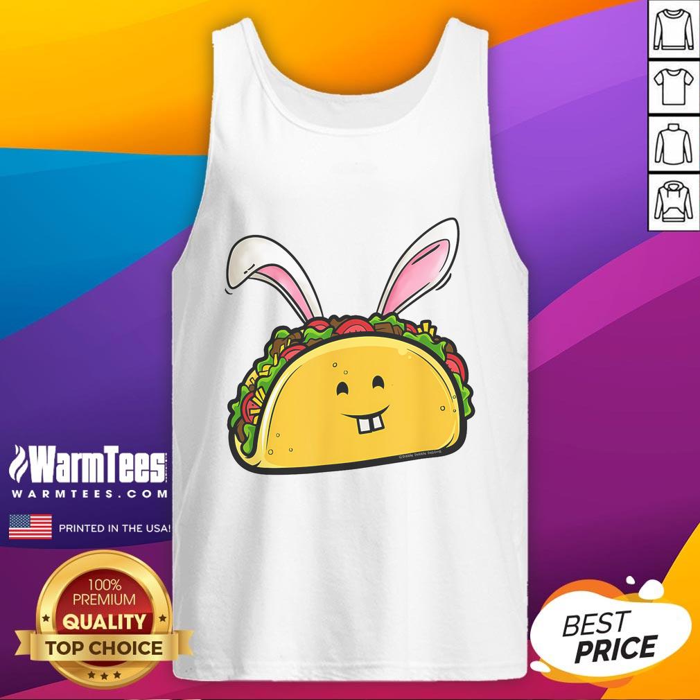 Good Easter Taco With Bunny Ears Taco Lovers Easter T-Shirt - Image 4
