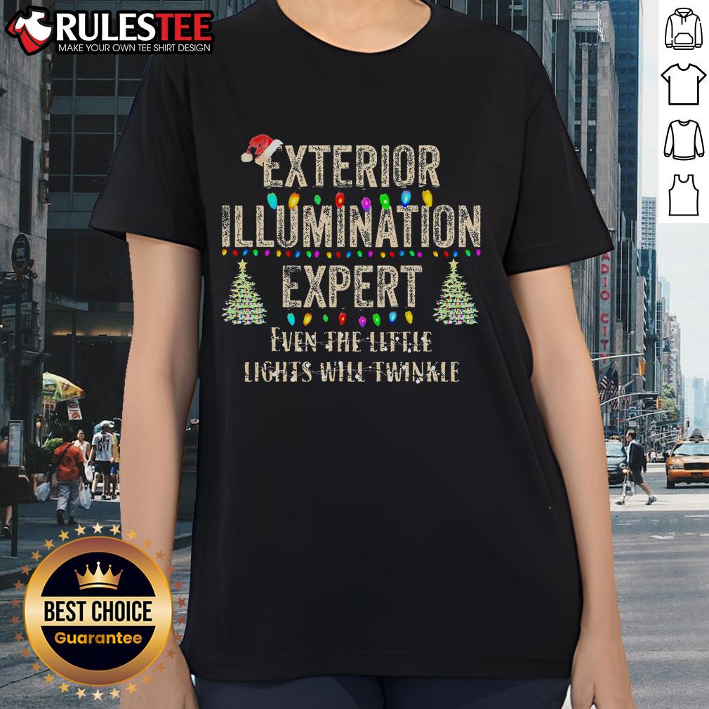 Good Exterior Illumination Expert Even The Little Lights T-Shirt - Image 3