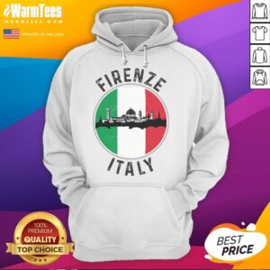 Alternative view of Good Firenze Italy Italian Flag Florence T-Shirt