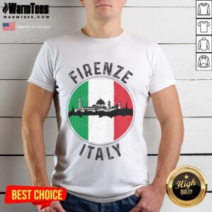 Good Firenze Italy Italian Flag Florence T-Shirt