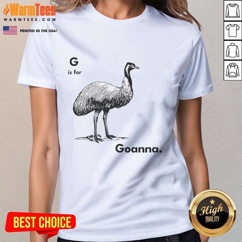 Good G Is For Goanna T-Shirt - Image 3