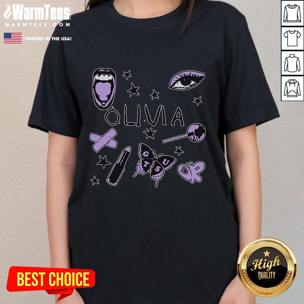 Good Girl Retro Olivia First Name T-Shirt - Image 3