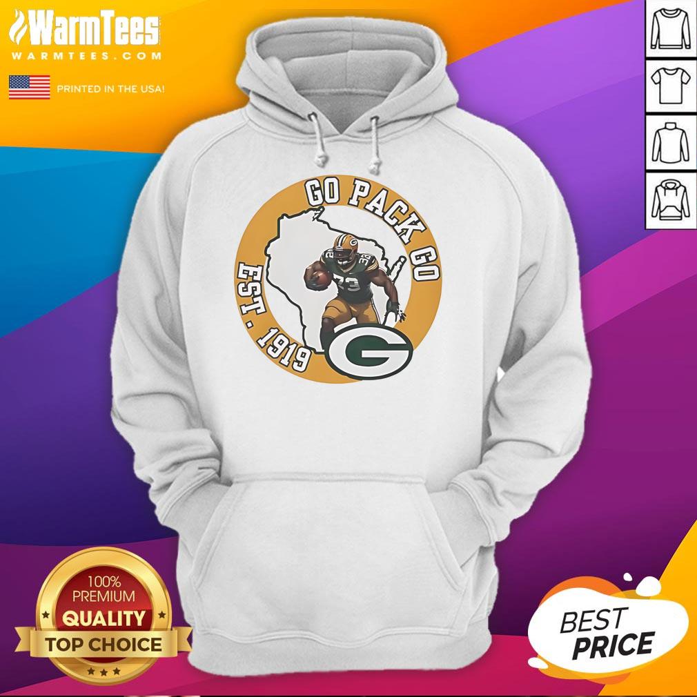 Good Go Pack Go Est 1919 Green Bay Packer T-Shirt - Image 2