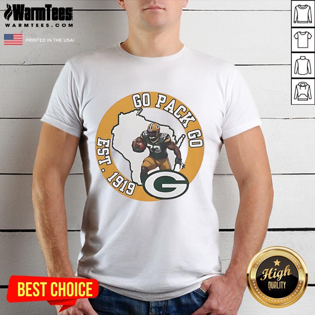 Good Go Pack Go Est 1919 Green Bay Packer T-Shirt