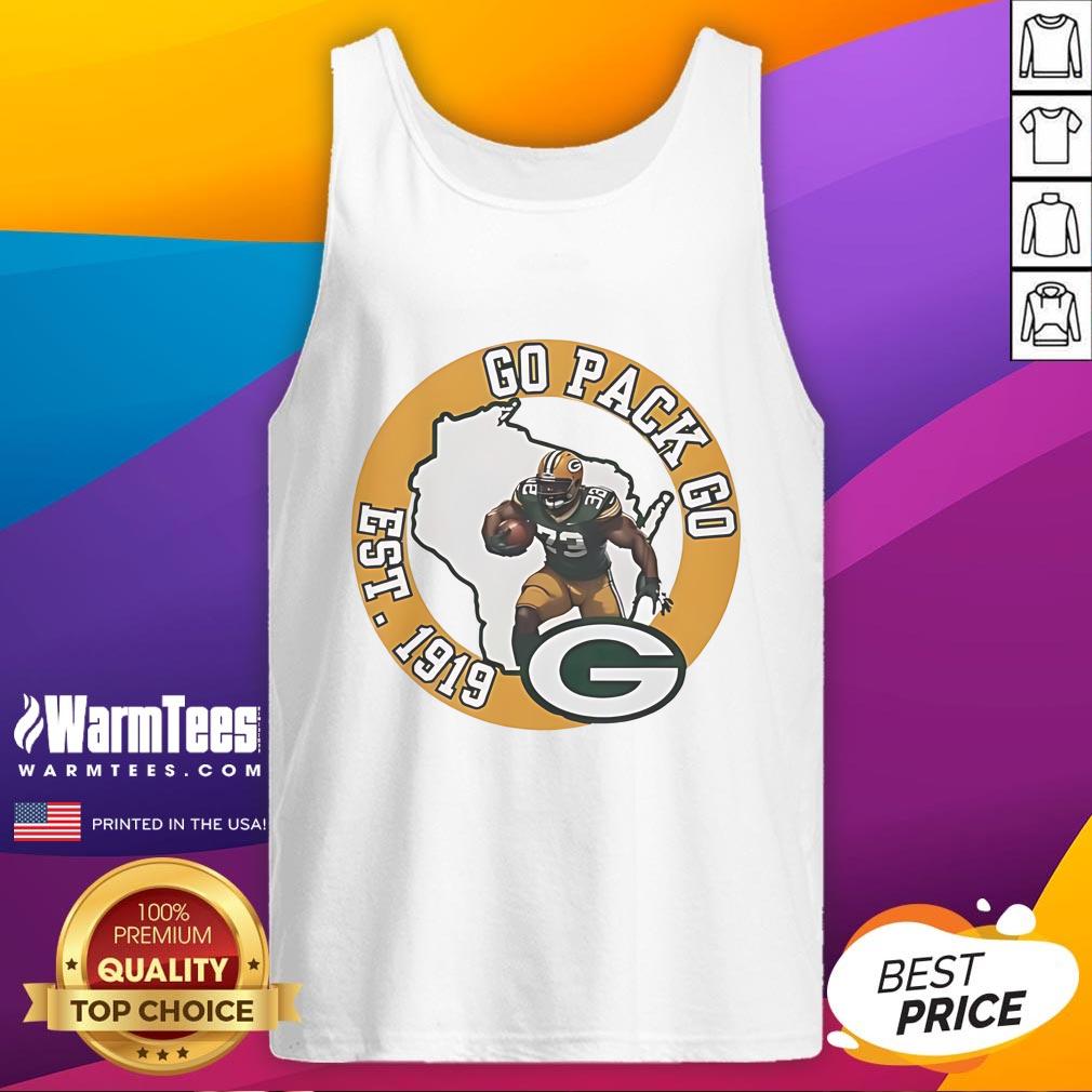 Good Go Pack Go Est 1919 Green Bay Packer T-Shirt - Image 4