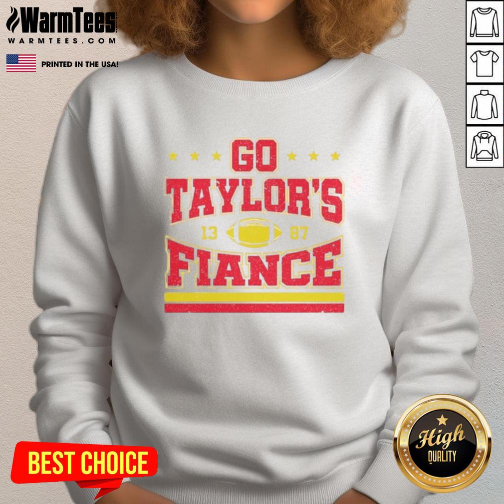 Good Go Taylor's Fiance 13-87 Kansas City Chiefs T-Shirt - Image 5