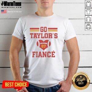 Good Go Taylor's Fiancé Kelce Football Heart Number 87 T-Shirt