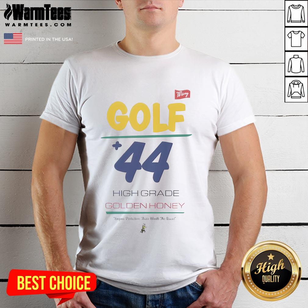 Good Golf Wang Lewis Hamilton 44 Golden Honey T-Shirt