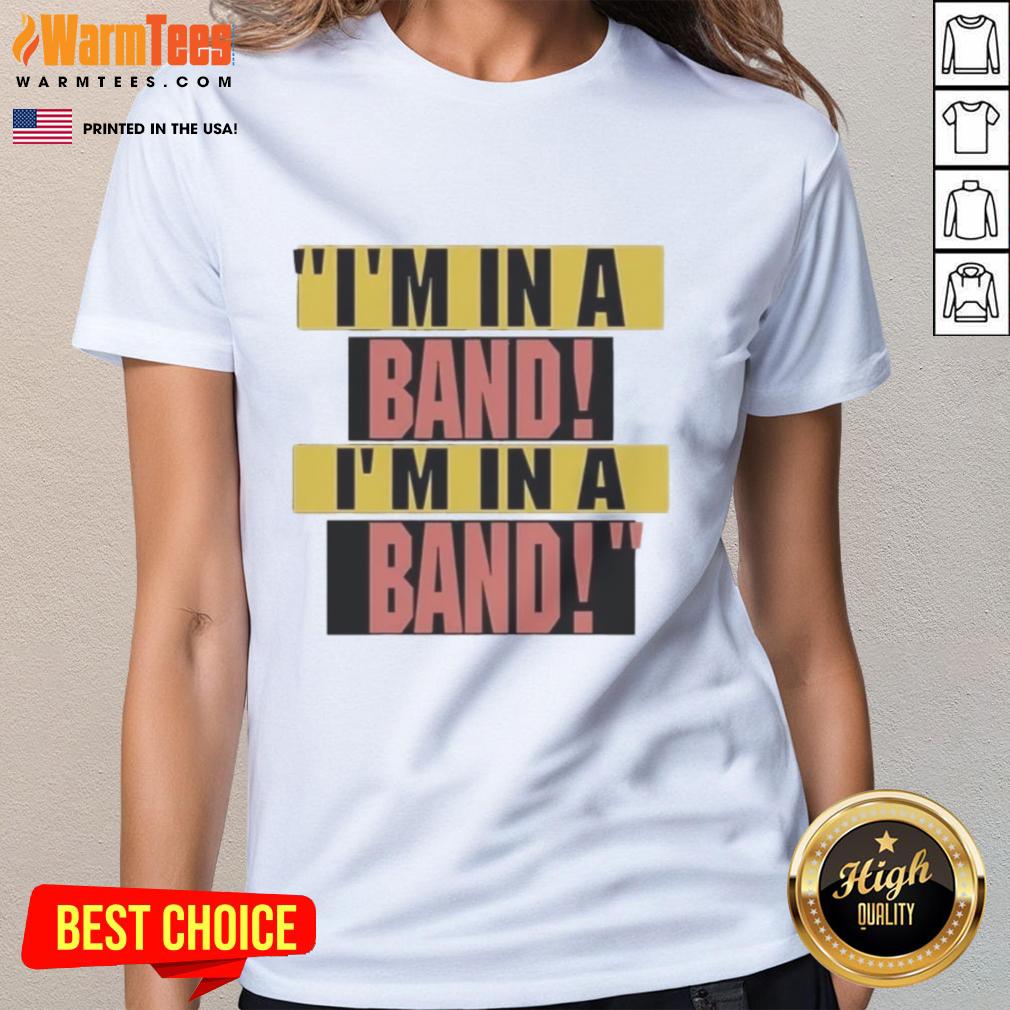 Good Hayley Williams Wearing I'm In A Band T-Shirt - Image 3