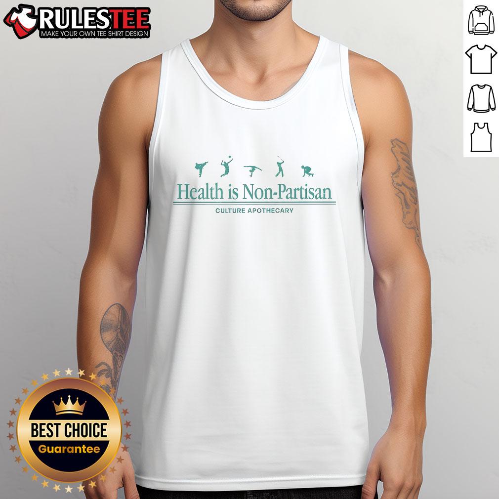 Good Health Is Non-Partisan Culture Apothecary Turning Point USA Tpusa T-Shirt - Image 4