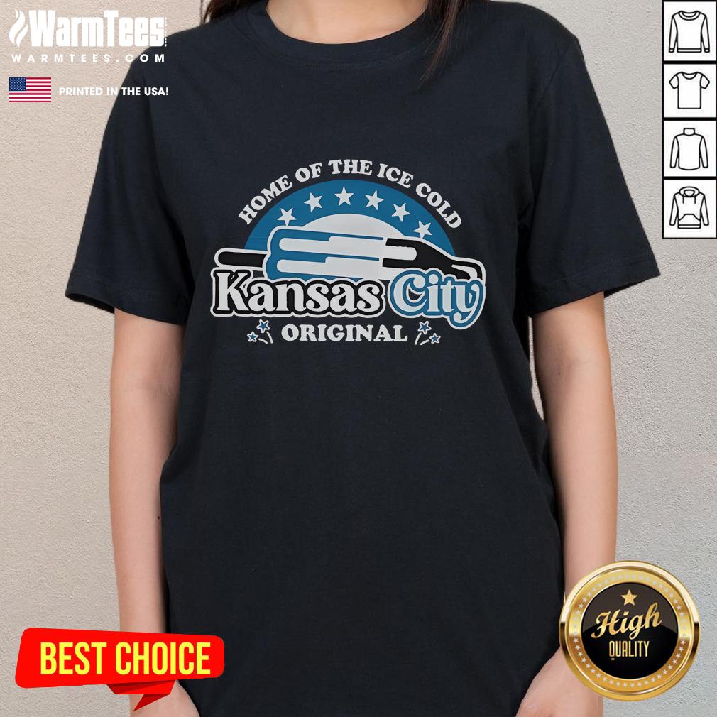 Good Home Of The Ice Cold Kansas City Bomb Pop T-Shirt - Image 3