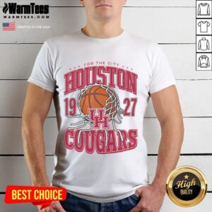 Good Houston Cougars Cut The Net T-Shirt