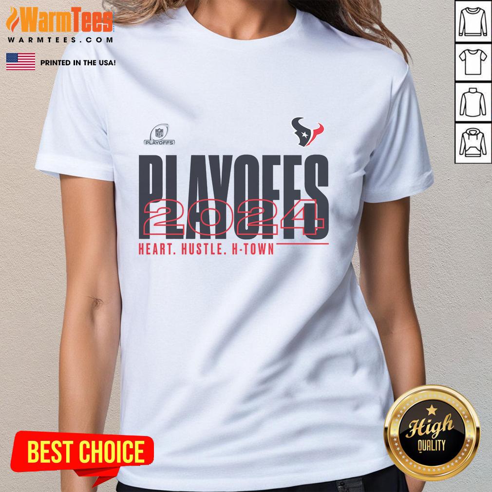 Good Houston Texans 2024 NFL Playoffs T-Shirt - Image 3
