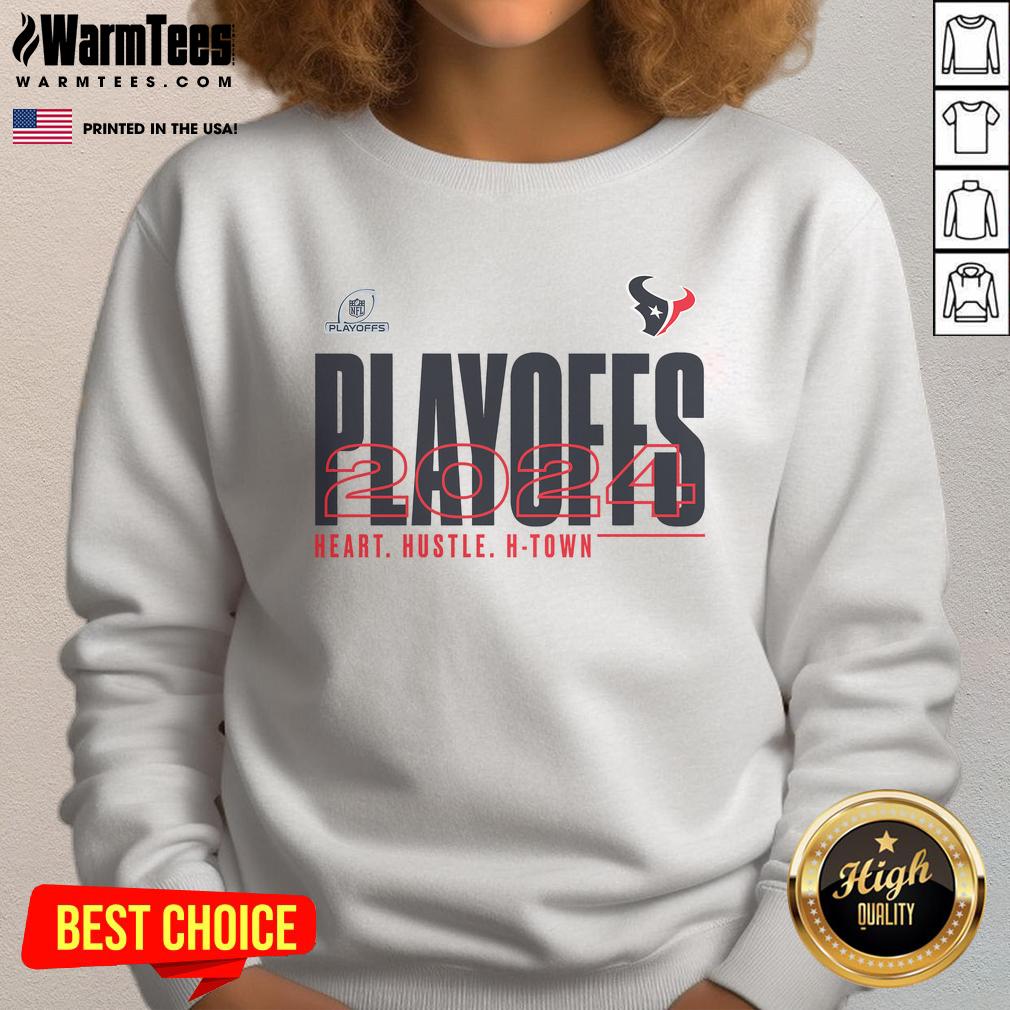 Good Houston Texans 2024 NFL Playoffs T-Shirt - Image 5