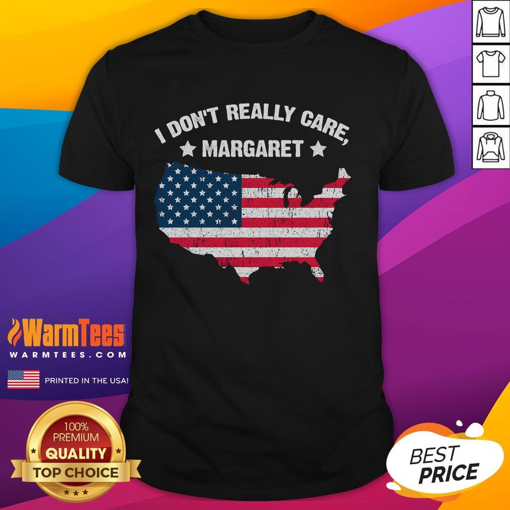 Good I Don't Really Care Margaret Jd Vance Meme America Map T-Shirt