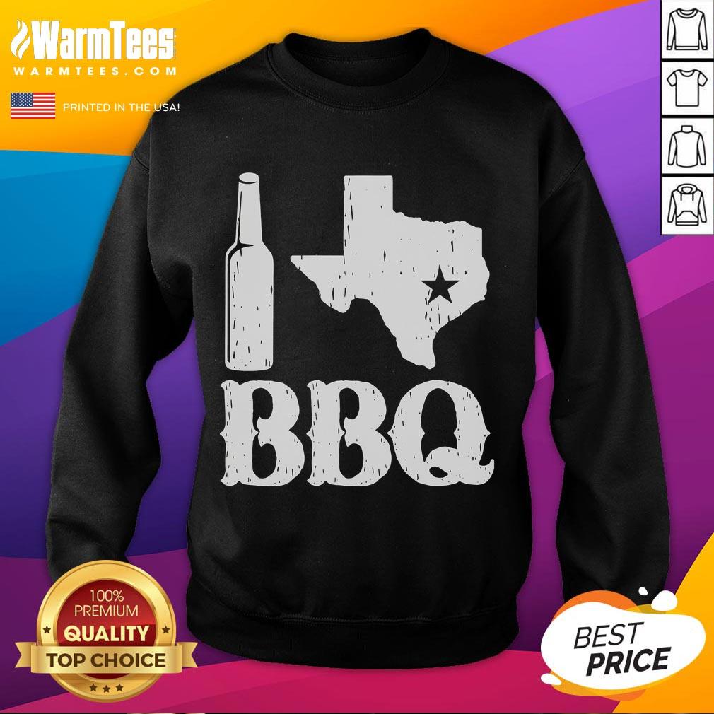 Good I Love Texas Bbq T-Shirt - Image 5