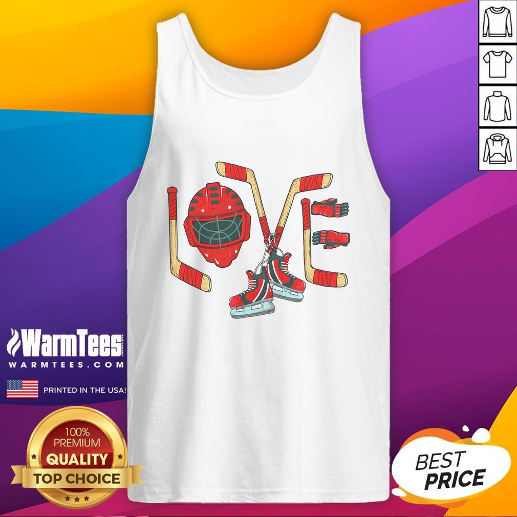 Good Ice Hockey Valentine's Day T-Shirt - Image 4