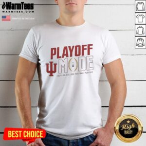 Good Indiana Hoosiers Cfp 2025 2026 Playoff Mode Logo T-Shirt