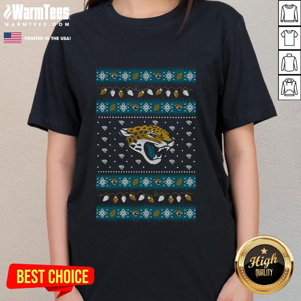Good Jacksonville Jaguars Holiday Christmas T-Shirt - Image 3
