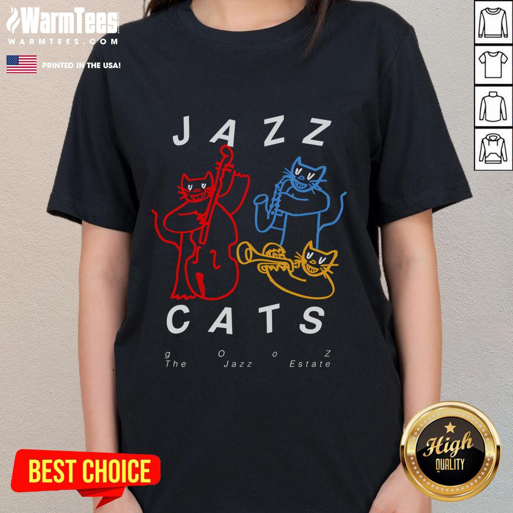 Good Jazz Cats Gooz The Jazz Estate T-Shirt - Image 3