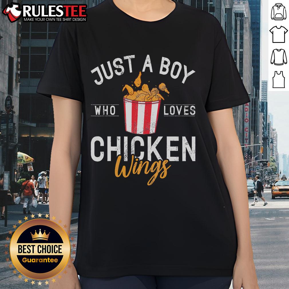 Good Just A Boy Who Loves Chicken Wings T-Shirt - Image 3