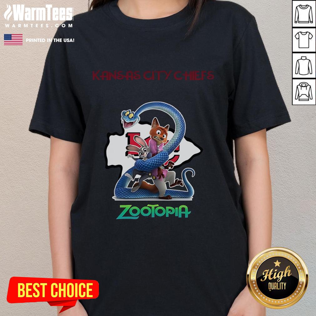 Good Kansas City Chiefs Zootopia 2 T-Shirt - Image 3