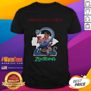 Good Kansas City Chiefs Zootopia 2 T-Shirt