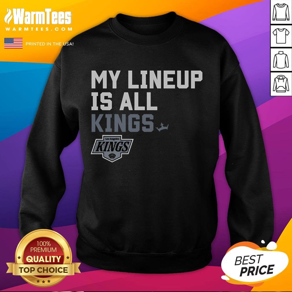 Good Los Angeles Kings My Lineup T-Shirt - Image 5