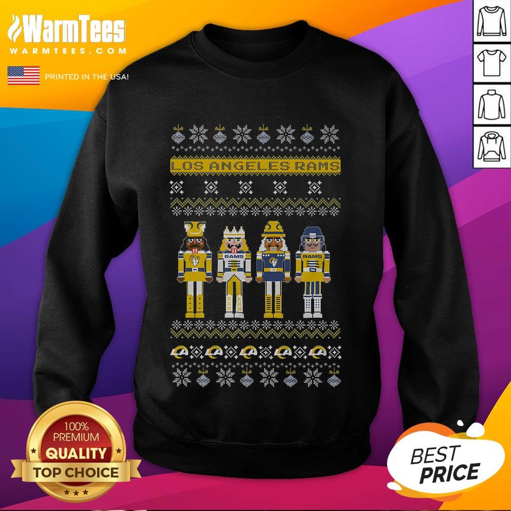 Good Los Angeles Rams Holiday Nutcracker T-Shirt - Image 5