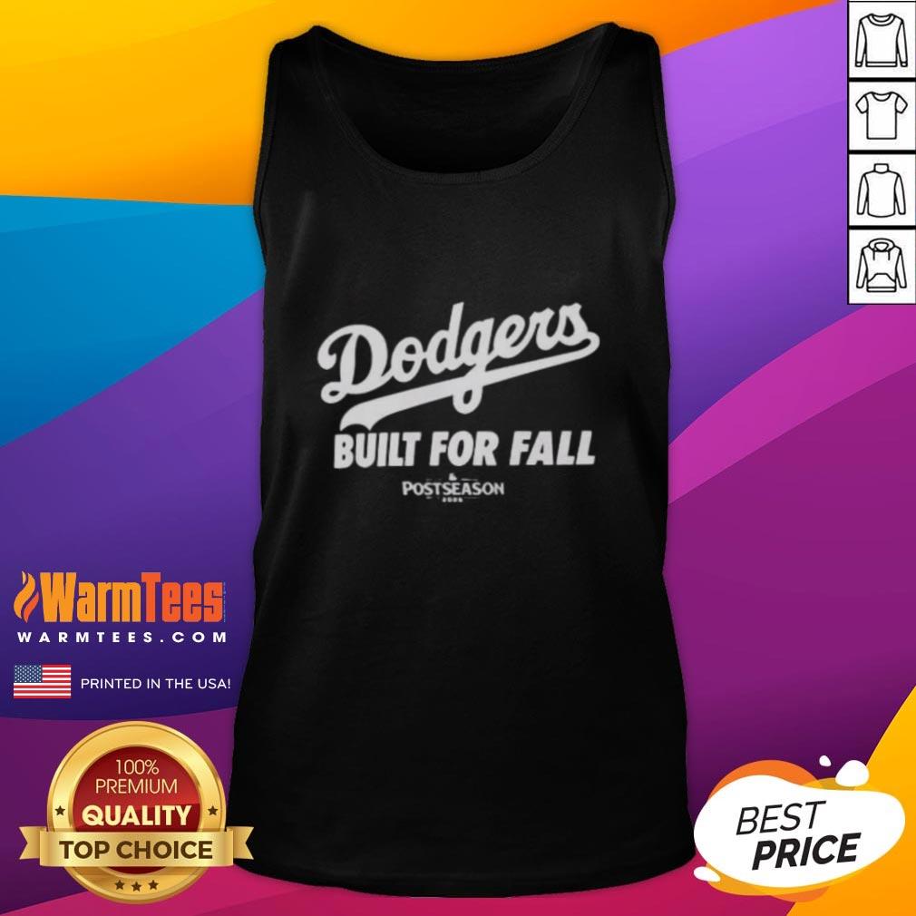 Good MLB Los Angeles Dodgers 2025 Built For Fall T-Shirt - Image 4