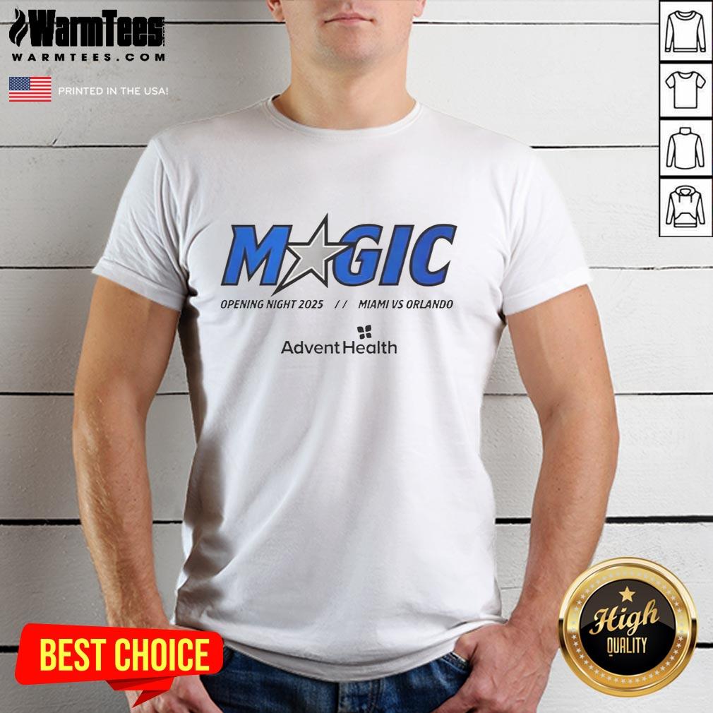 Good Magic Opening Night 2025 Miami Vs Orlando T-Shirt