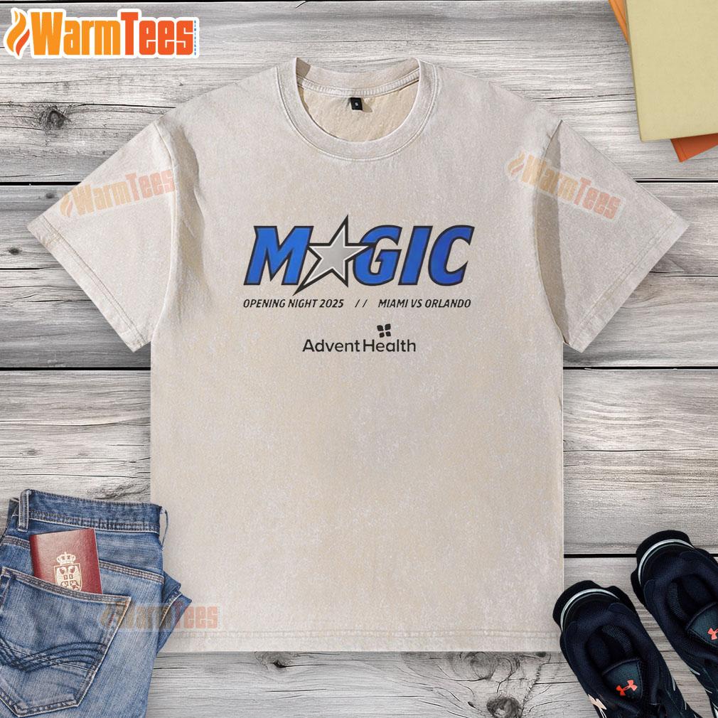 Good Magic Opening Night 2025 Miami Vs Orlando T-Shirt - Image 6