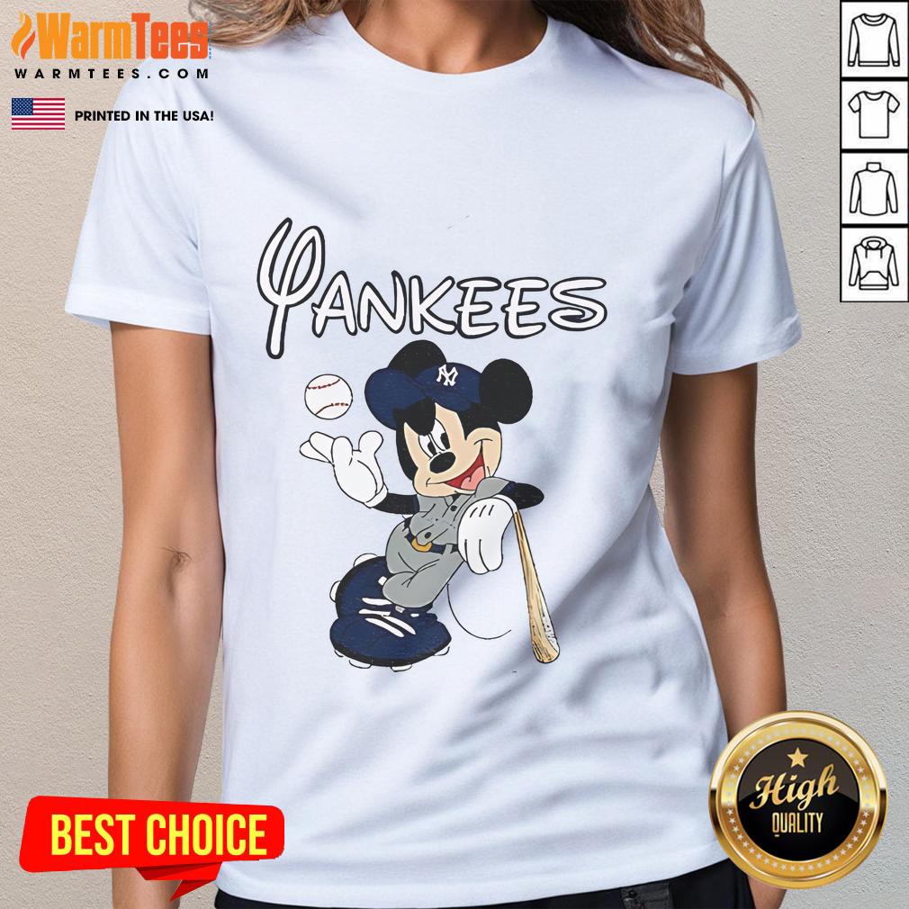 Good Mickey New York Yankees Baseball T-Shirt - Image 3