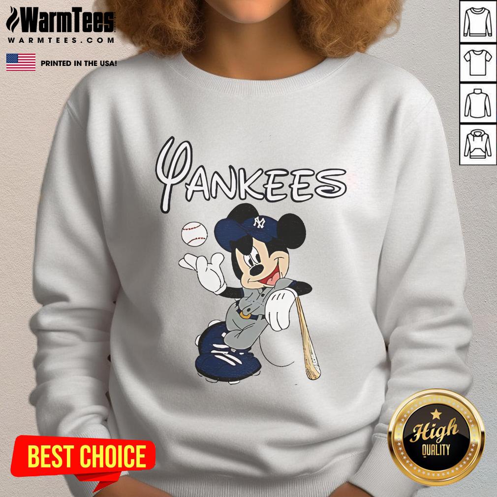 Good Mickey New York Yankees Baseball T-Shirt - Image 5