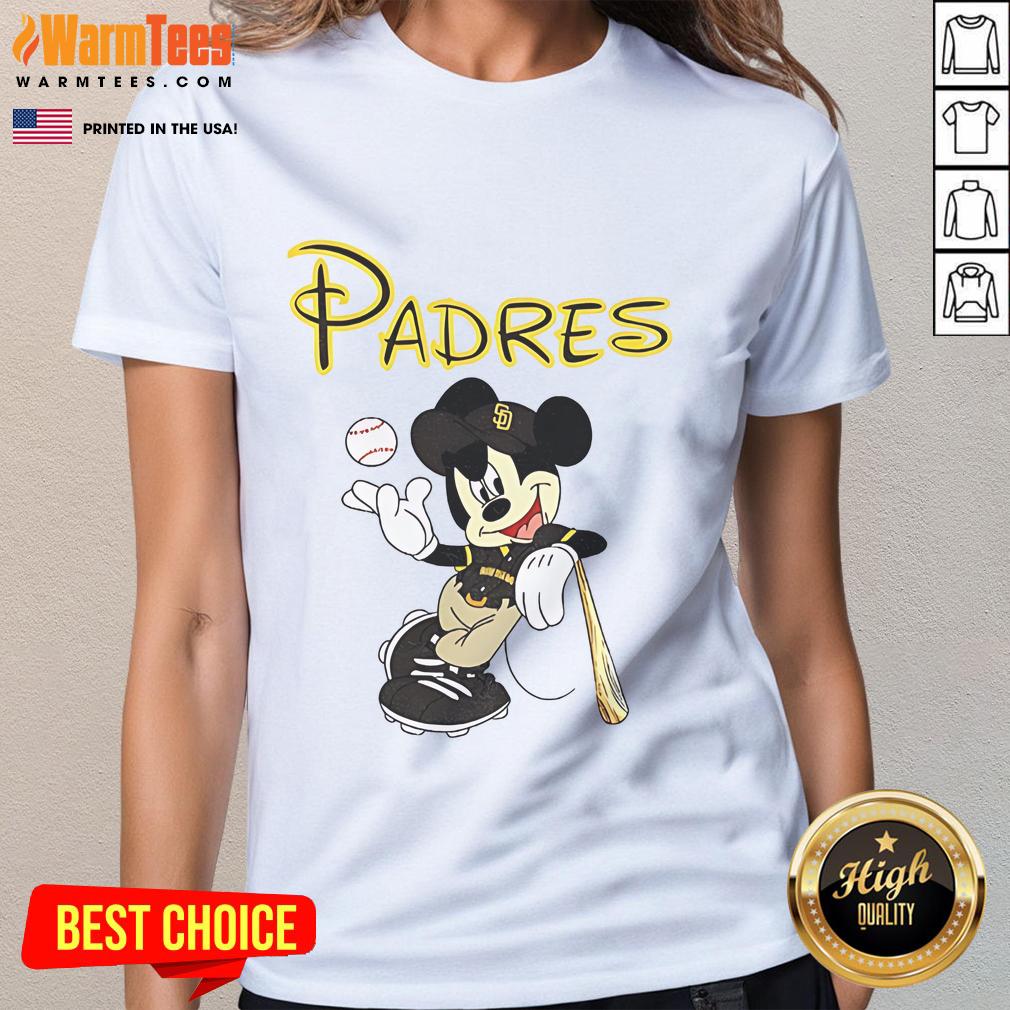 Good Mickey San Diego Padres Baseball T-Shirt - Image 3