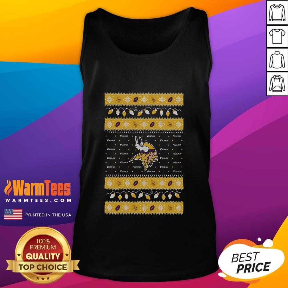 Good Minnesota Vikings Holiday Christmas T-Shirt - Image 4