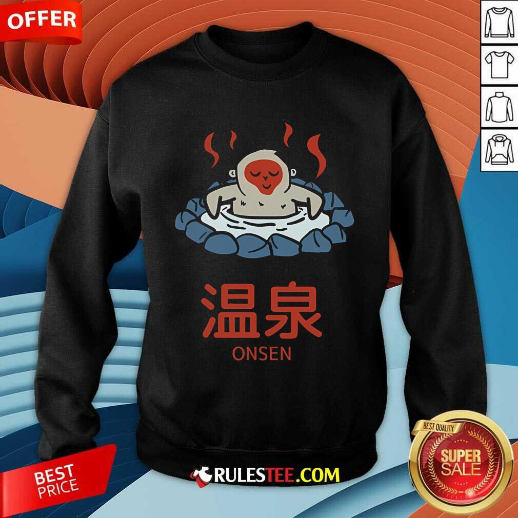 Good Monkey Onsen Hot Spring T-Shirt - Image 3