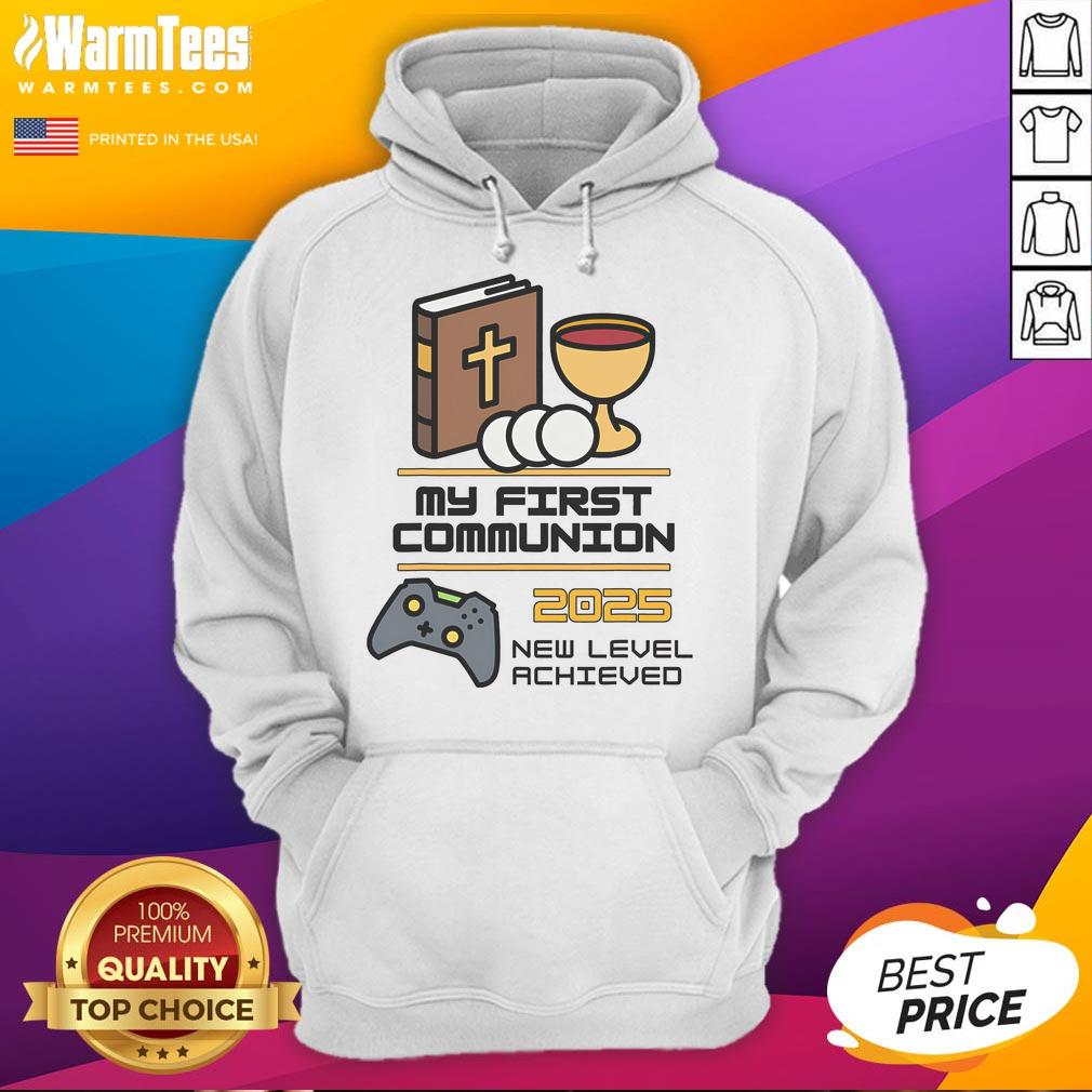 Good My 1st First Communion 2025 Controller Video Game T-Shirt - Image 2